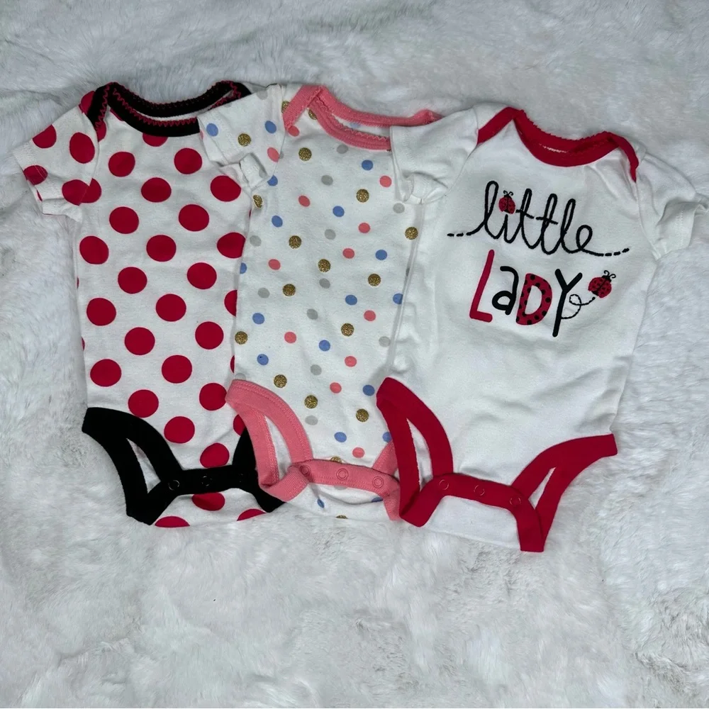 Koala Baby Assorted Girly Bodysuits Bundled